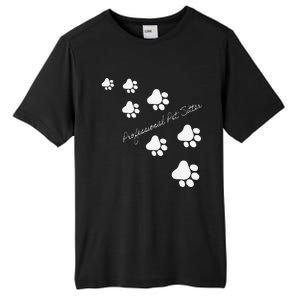 Professional Pet Sitter Paws Tall Fusion ChromaSoft Performance T-Shirt