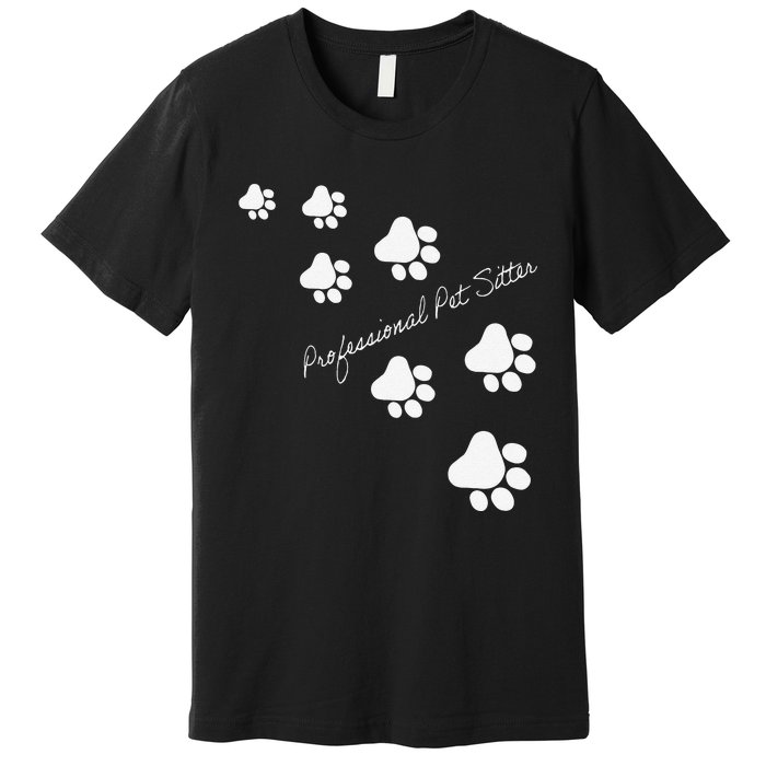 Professional Pet Sitter Paws Premium T-Shirt