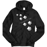 Professional Pet Sitter Paws Tie Dye Hoodie