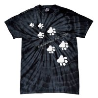 Professional Pet Sitter Paws Tie-Dye T-Shirt