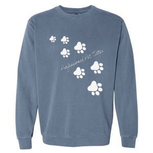 Professional Pet Sitter Paws Garment-Dyed Sweatshirt