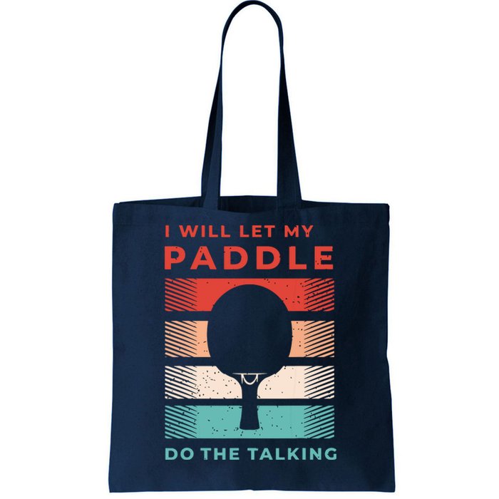 Ping Pong Shirts And Table Tennis Gifts For Ping Pongs Tote Bag