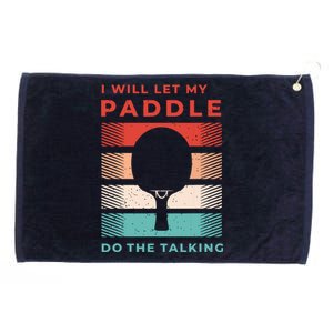 Ping Pong Shirts And Table Tennis Gifts For Ping Pongs Grommeted Golf Towel