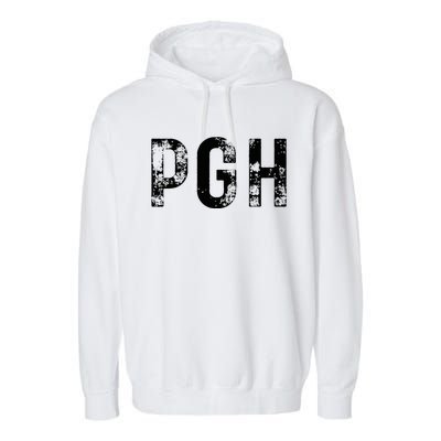 Pittsburgh Pennsylvania Steel City 412 Home Pride Garment-Dyed Fleece Hoodie