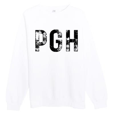 Pittsburgh Pennsylvania Steel City 412 Home Pride Premium Crewneck Sweatshirt