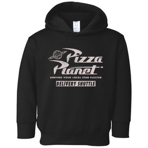 Pizza Planet Silver Delivery Shuttle Toddler Hoodie