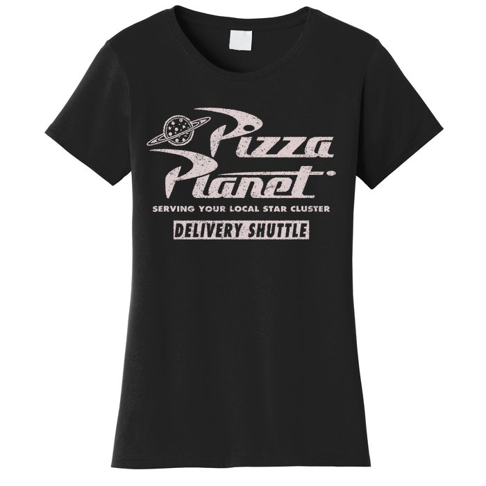 Pizza Planet Silver Delivery Shuttle Women's T-Shirt