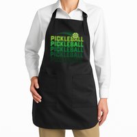 Pickleball Player S And More, Men And Women. Apron
