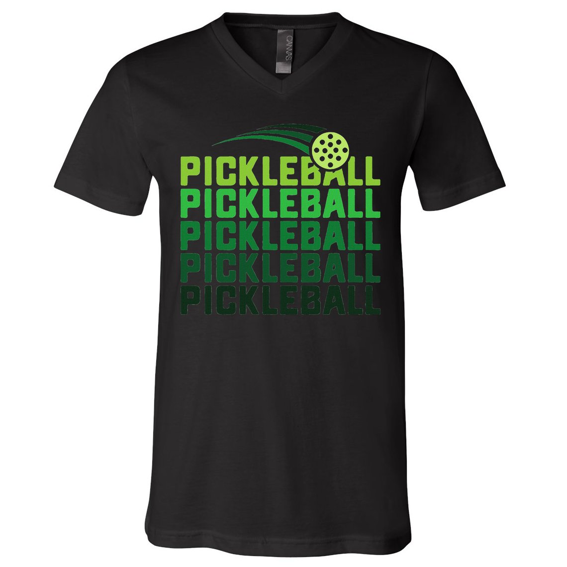 Pickleball Player S And More, Men And Women. V-Neck T-Shirt