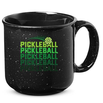 Pickleball Player S And More, Men And Women. 15oz Campfire Ceramic Mug