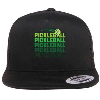 Pickleball Player S And More, Men And Women. Flatbill Hat