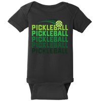 Pickleball Player S And More, Men And Women. Baby Bodysuit