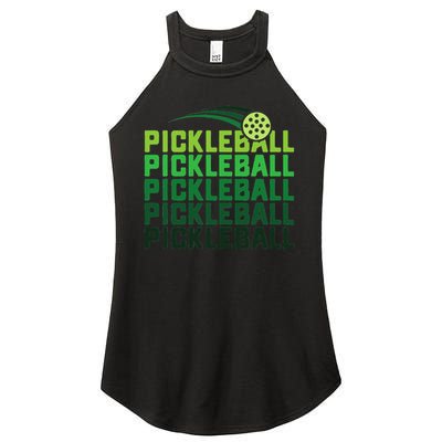 Pickleball Player S And More, Men And Women. Women's Perfect Tri Rocker Tank