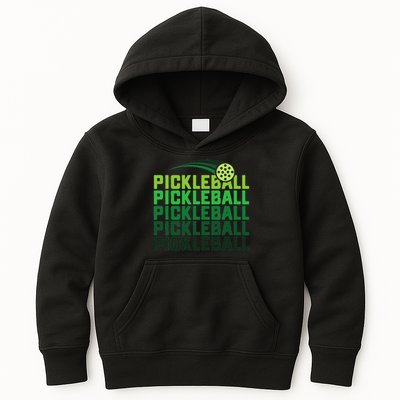 Pickleball Player S And More, Men And Women. Kids Hoodie