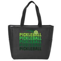 Pickleball Player S And More, Men And Women. Zip Tote Bag