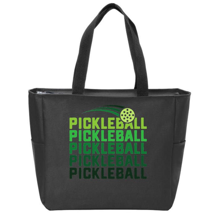 Pickleball Player S And More, Men And Women. Zip Tote Bag