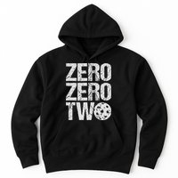 Pickleball Player Starting Score ZeroZero Two Serve First  Hoodie