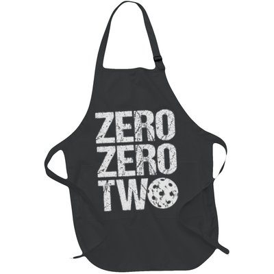 Pickleball Player Starting Score ZeroZero Two Serve First  Apron