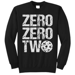 Pickleball Player Starting Score ZeroZero Two Serve First  Sweatshirt