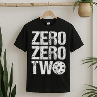Pickleball Player Starting Score ZeroZero Two Serve First  T-Shirt