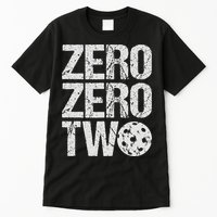 Pickleball Player Starting Score ZeroZero Two Serve First  Tall T-Shirt