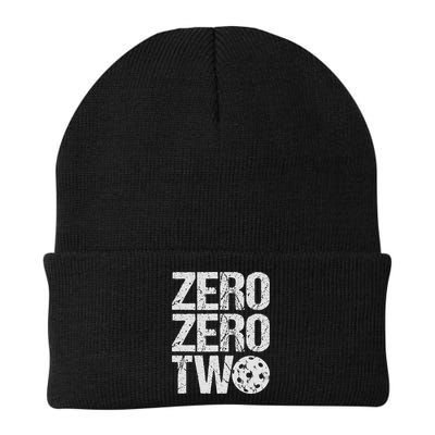 Pickleball Player Starting Score ZeroZero Two Serve First  Beanie