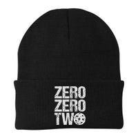 Pickleball Player Starting Score ZeroZero Two Serve First  Beanie