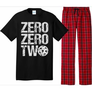 Pickleball Player Starting Score ZeroZero Two Serve First  Pajama Set