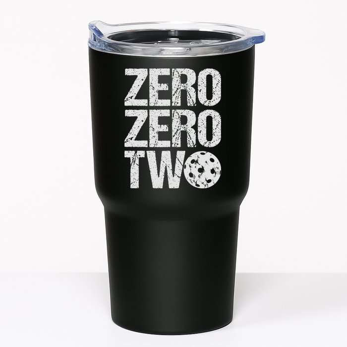 Pickleball Player Starting Score ZeroZero Two Serve First  Tumbler