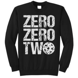 Pickleball Player Starting Score ZeroZero Two Serve First  Tall Sweatshirt