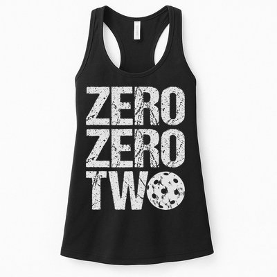 Pickleball Player Starting Score ZeroZero Two Serve First  Womens Tank Top