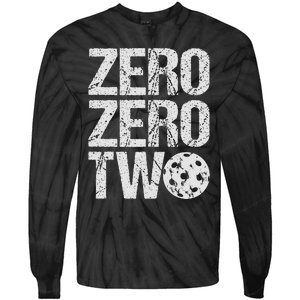 Pickleball Player Starting Score ZeroZero Two Serve First  Tie-Dye Long Sleeve Shirt