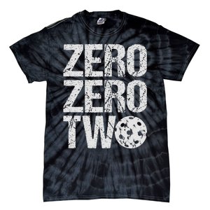 Pickleball Player Starting Score ZeroZero Two Serve First  Tie-Dye T-Shirt