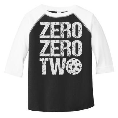 Pickleball Player Starting Score ZeroZero Two Serve First  Toddler Fine Jersey T-Shirt