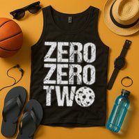 Pickleball Player Starting Score ZeroZero Two Serve First  Tank Top