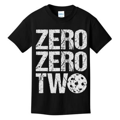 Pickleball Player Starting Score ZeroZero Two Serve First  Kids T-Shirt