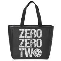 Pickleball Player Starting Score ZeroZero Two Serve First  Zip Tote Bag