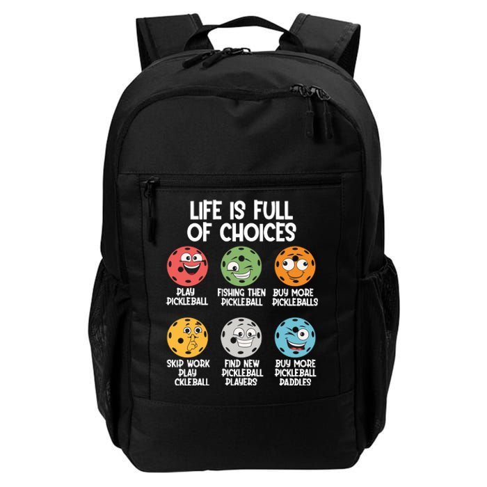 Pickleball Player Sport Daily Commute Backpack