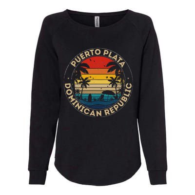 Puerto Plata Souvenir Dominican Republic Reminder Womens California Wash Sweatshirt