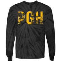 Pittsburgh Pennsylvania Steel City 412 Home Pride Tie-Dye Long Sleeve Shirt