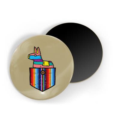 Pocket Pinata Serape Cinco De Mayo Mexican Fiesta Party Magnet