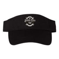 Pittsburgh Pennsylvania Steel City 412 Home Vintage Valucap Bio-Washed Visor