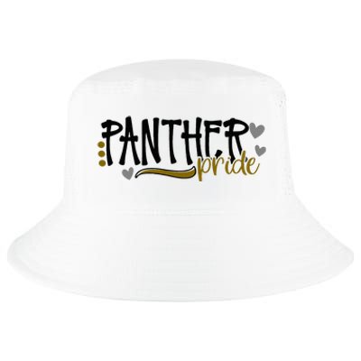 Panther Pride School Sports Fan Team Spirit Cool Comfort Performance Bucket Hat