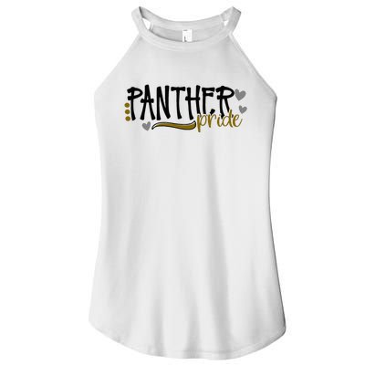 Panther Pride School Sports Fan Team Spirit Women’s Perfect Tri Rocker Tank