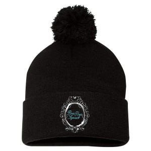 Pom Pom Squad Mirror Pom Pom 12in Knit Beanie