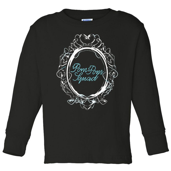 Pom Pom Squad Mirror Toddler Long Sleeve Shirt