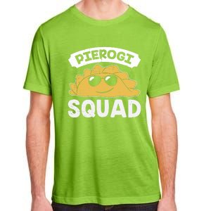 Poland Pierogi Squad Foodie For Polish Dumpling Chef Gift Adult ChromaSoft Performance T-Shirt