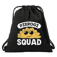 Poland Pierogi Squad Foodie For Polish Dumpling Chef Gift Drawstring Bag