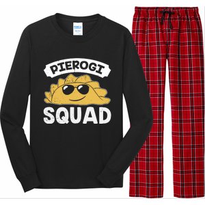 Poland Pierogi Squad Foodie For Polish Dumpling Chef Gift Long Sleeve Pajama Set