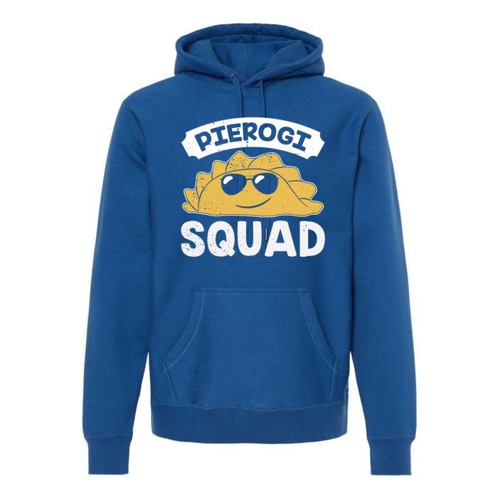 Poland Pierogi Squad Foodie For Polish Dumpling Chef Gift Premium Hoodie